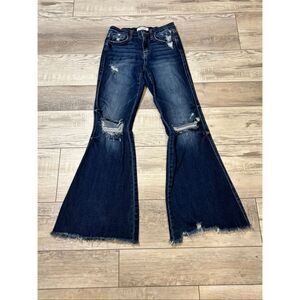 Flying Monkey mid rise flare jeans size 25